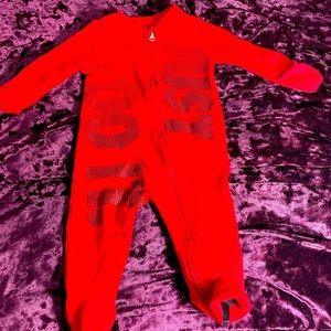 Nike one piece Red & black